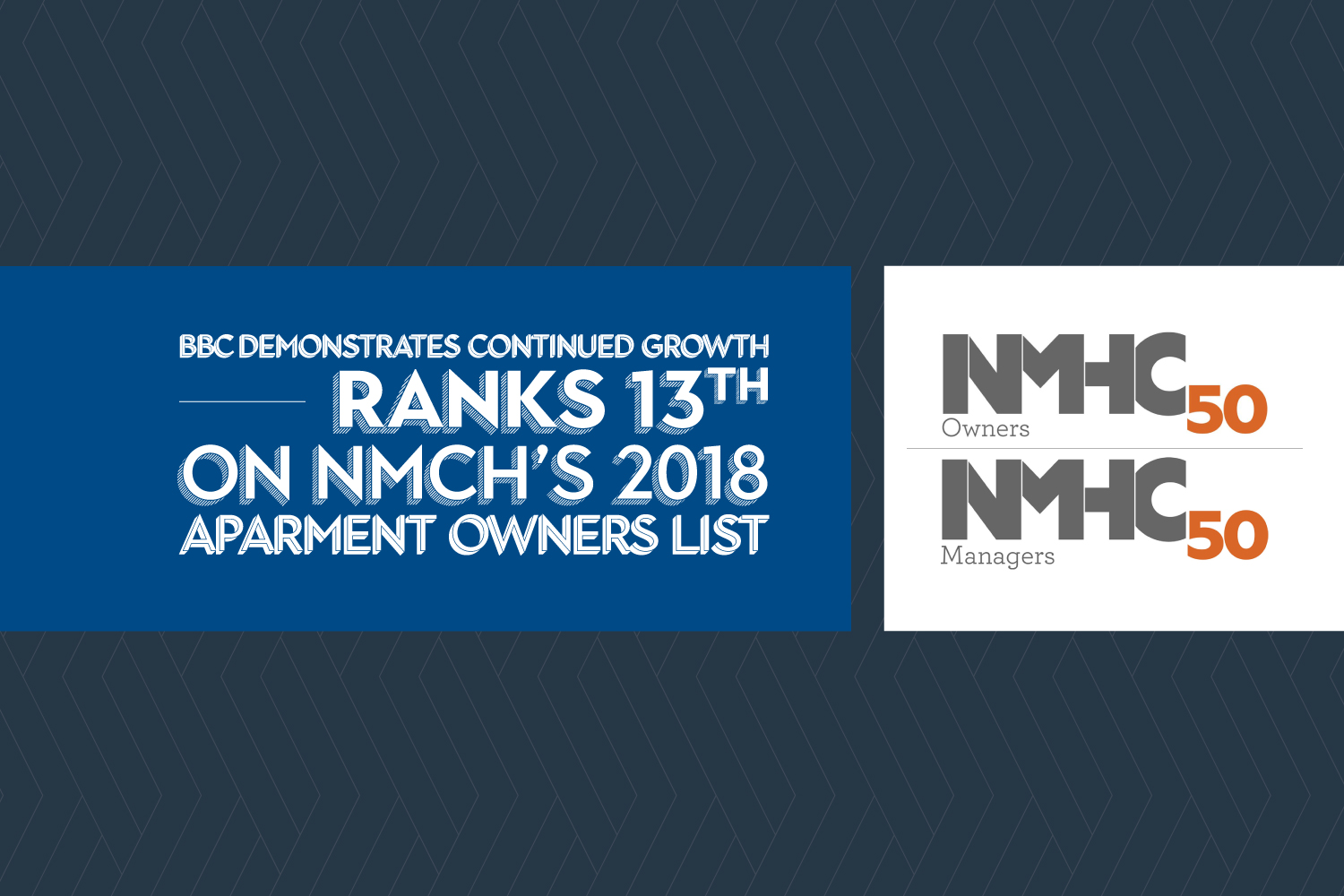 Balfour Beatty Communities demonstrates continued growth, ranks 13th on NMHC’s 2018 Top 50 Apartment Owners List