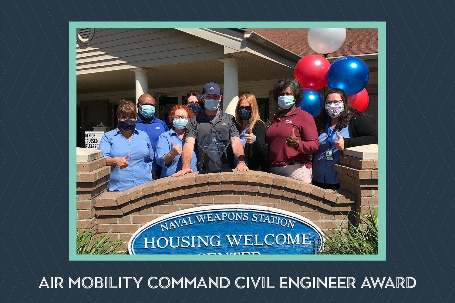 BBC, housing partners, recognized with 2019 Air Mobility Command Civil Engineer award
