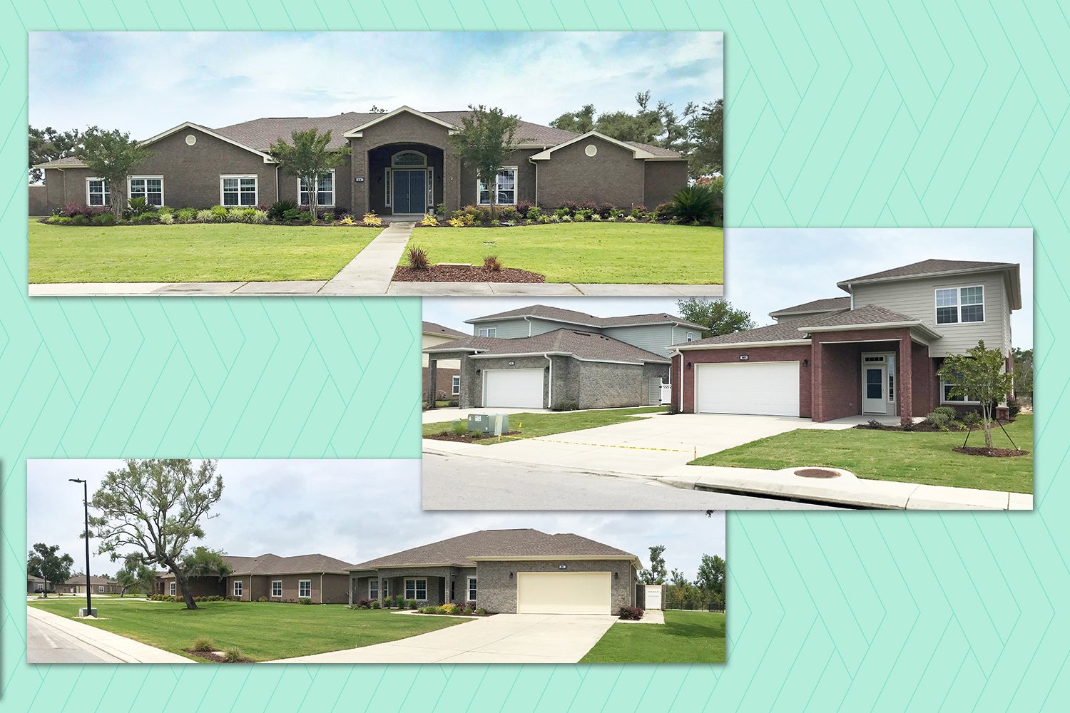 First neighborhood back online at Tyndall AFB Homes
