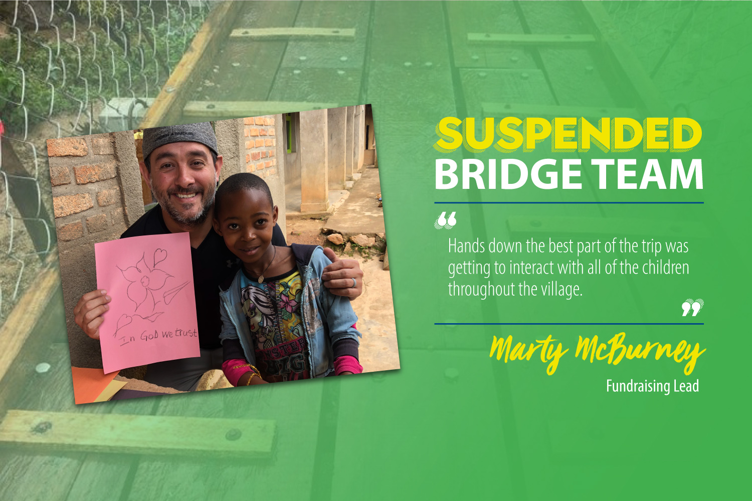 Bridges to Prosperity: Marty McBurney