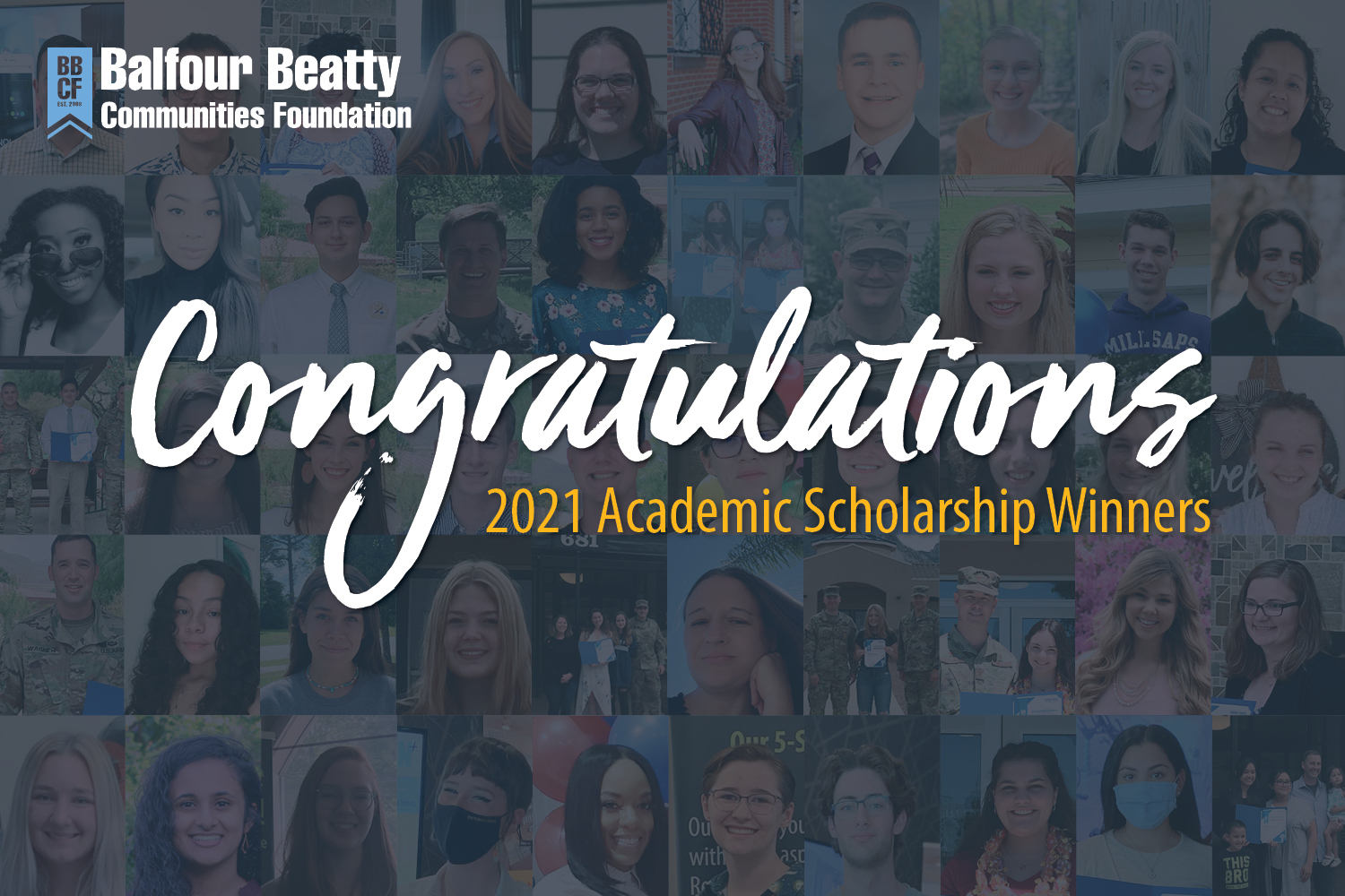 Balfour Beatty Communities Foundation Awards 64 Resident Scholarships for 2021-2022 Academic Year