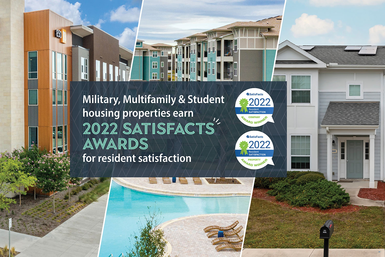 Balfour Beatty Communities Earns Multiple National Resident Satisfaction Awards for Excellence in Military, Multifamily, and Student Housing 