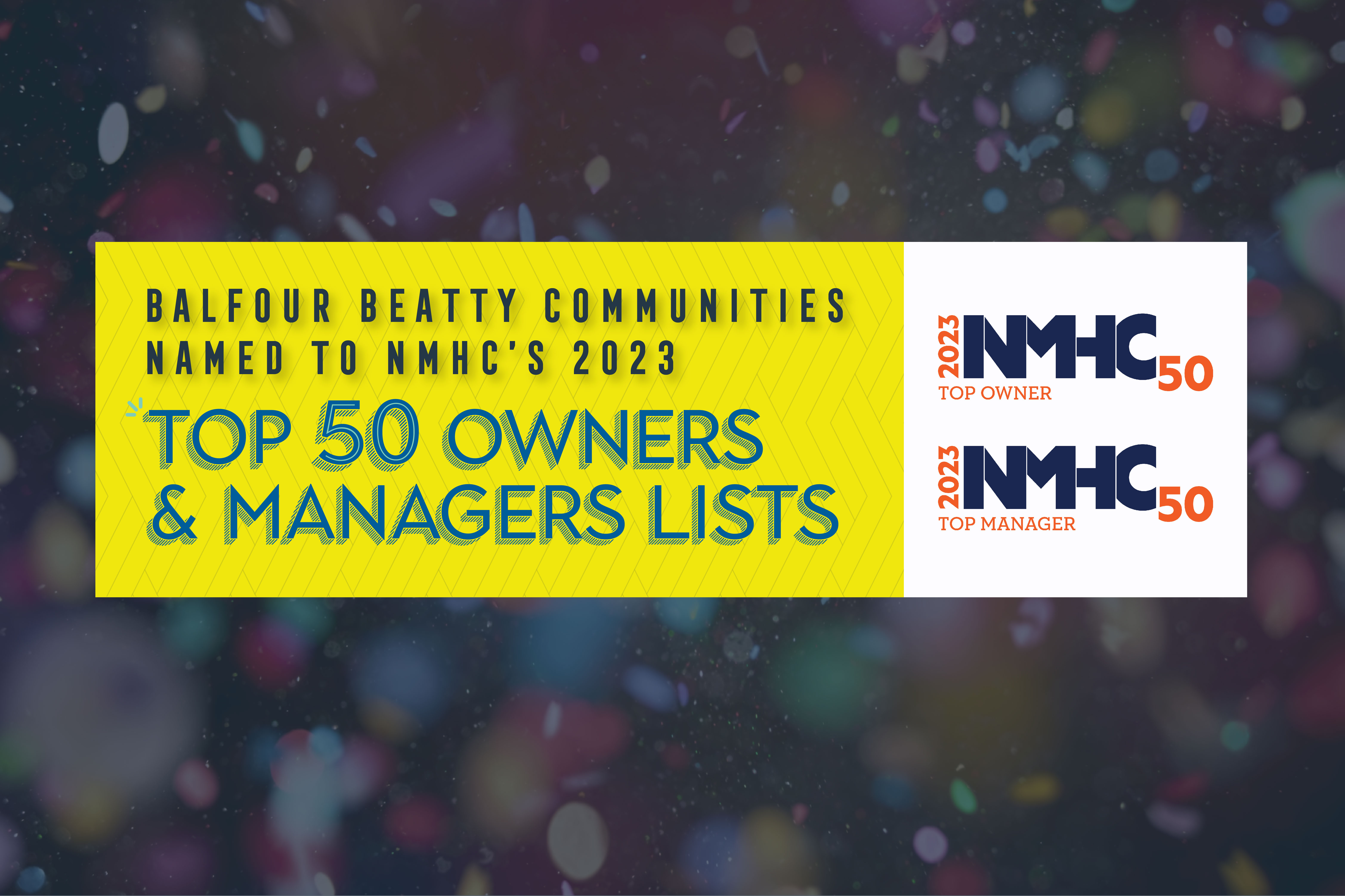 Balfour Beatty Communities Recognized as Top 50 Owners and Managers by the National Multifamily Housing Council